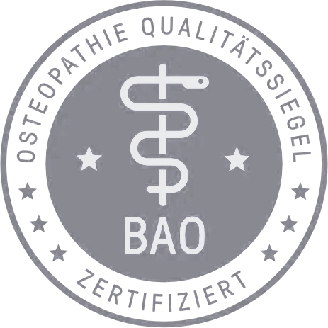 BAO Osteopathie Qualitätssiegel